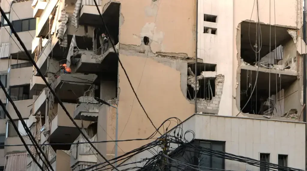 Israel strikes Beirut suburb targeting Hezbollah figure, raising fears of wider conflict ahead of key diplomatic events in Lebanon - AP Photo/Bilal Hussein