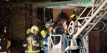 Russian Strikes Kill Four in Ukraine as Energy Sites Hit Nationwide - Ukrainian Emergency Service via AP