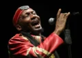 Jimmy Cliff performing on stage, reggae legend in concert, 2022 - AP Photo/Wong Maye-E, File