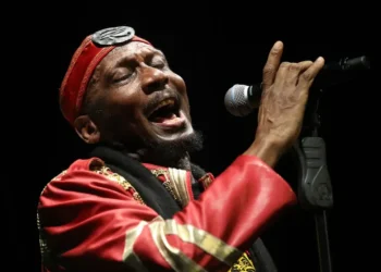 Jimmy Cliff performing on stage, reggae legend in concert, 2022 - AP Photo/Wong Maye-E, File