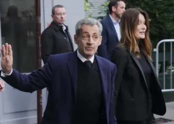 Paris Court Weighs Early Release for Former President Nicolas Sarkozy - AP Photo/Thibault Camus