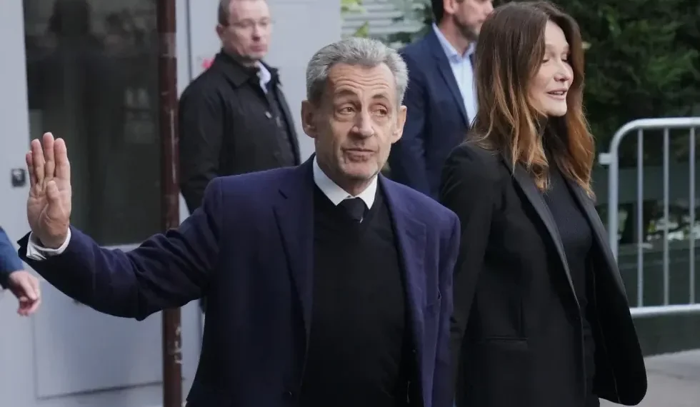 Paris Court Weighs Early Release for Former President Nicolas Sarkozy - AP Photo/Thibault Camus