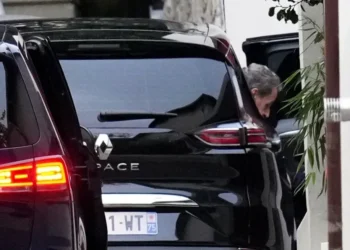 Nicolas Sarkozy Freed from Prison Pending Appeal in Libya Funding Case - AP Photo/Christophe Ena