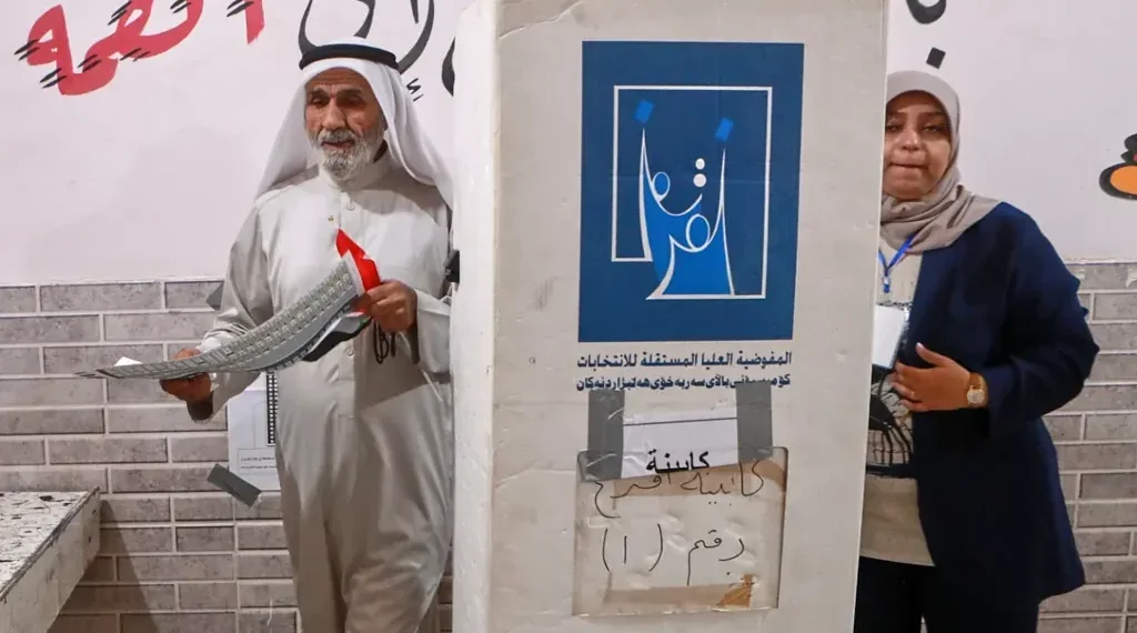 Iraq Holds Parliamentary Elections Amid Sadrist Boycott and Tight Security - AP Photo/Ali Rahim