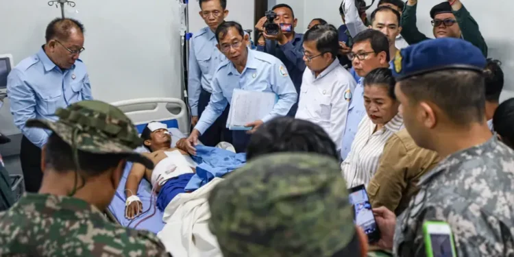 Cambodia Evacuates Village Amid Border Clashes with Thailand - AKP via AP