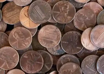 US Mint produces last penny after 230 years - AFP via Getty Images/BBC