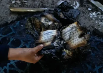 Israeli Settlers Torch West Bank Mosque After Military Condemnation of Violence - AP Photo/Nasser Nasser
