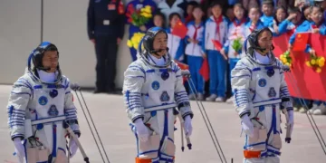 China to Bring Home Stranded Tiangong Astronauts After Debris Hits Shenzhou-20 - AP Photo/Andy Wong, File