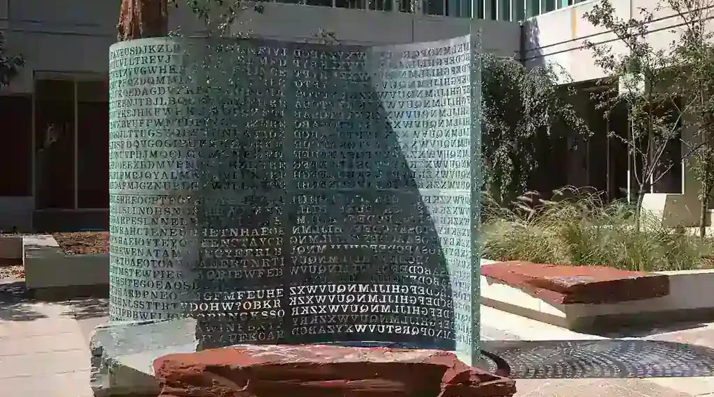Kryptos Artist Jim Sanborn to Auction Final Cipher Solution as CIA Sculpture’s Last Mystery Draws Global Interest - All rights reserved/Photo Courtesy of CIA via AP