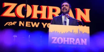 Zohran Mamdani Makes History as First South Asian Mayor of New York - Angelina Katsanis/AFP/Getty Images