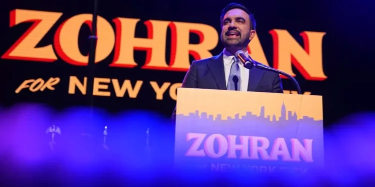 Zohran Mamdani Makes History as First South Asian Mayor of New York - Angelina Katsanis/AFP/Getty Images