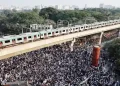 Protesters in Dhaka demand justice for slain Bangladesh student leader - Photo: REUTERS/Mohammad Ponir Hossain/CNA