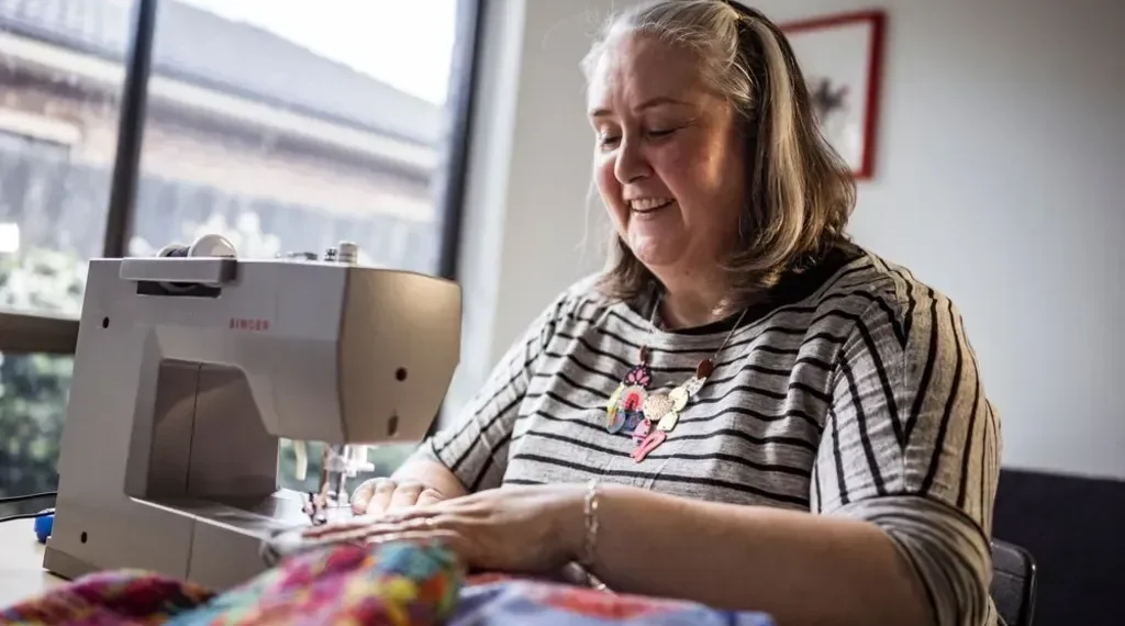 Global sewing community reacts to fabric queen order scandal - Chris Hopkins/BBC