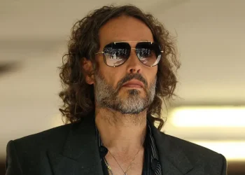 Russell Brand at public event amid UK criminal proceedings - Reuters/BBC