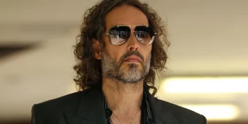 Russell Brand at public event amid UK criminal proceedings - Reuters/BBC