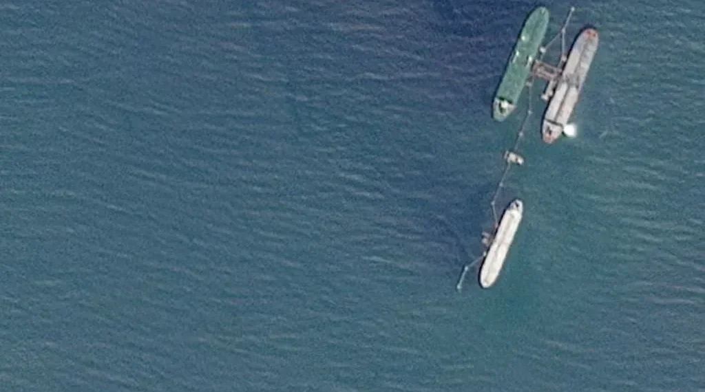 U.S. naval vessel operating near Venezuelan waters - 2025 PLANET LABS PBC via REUTERS/ELPAIS