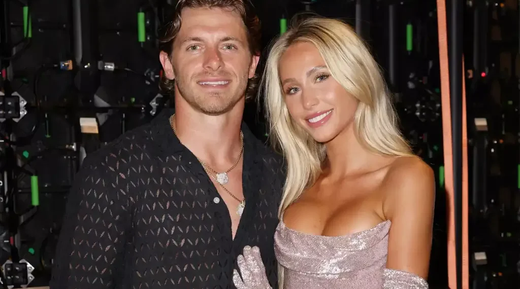 Alix Earle and Braxton Berrios on red carpet together - Alexander Tamargo/Getty/People