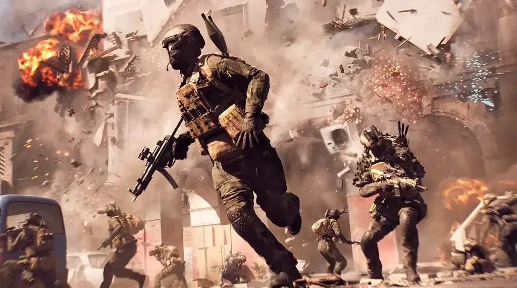 Battlefield 2025 gameplay showing infantry and vehicle combat - image SEA-IGN/Battlefield 2042