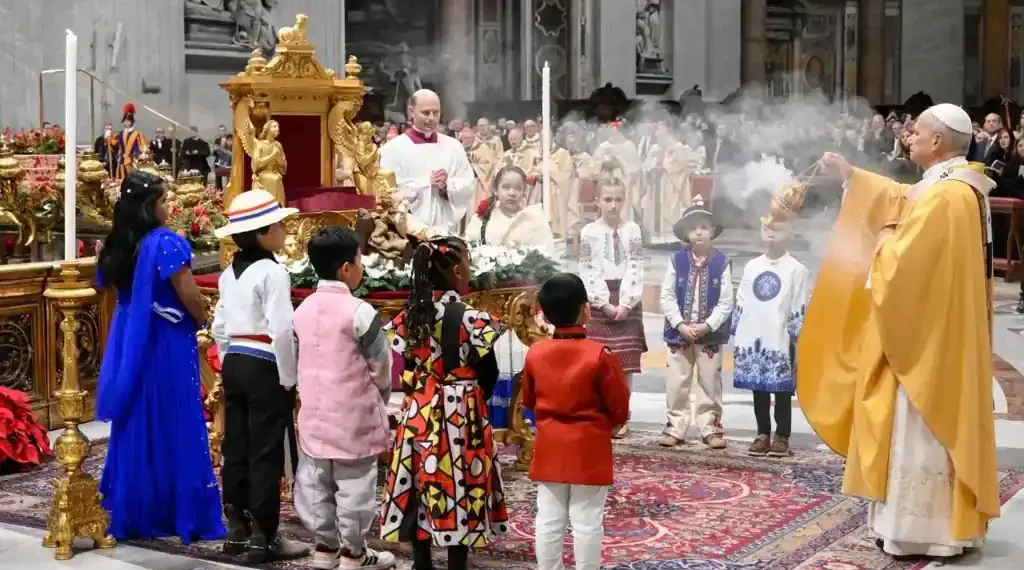 Pope Leo XIV delivering Christmas Mass homily at Saint Peter’s - 2025.12.24 Santa Messa della Notte di Natale