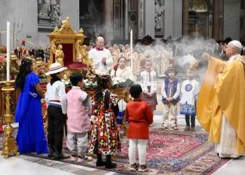 Pope Leo XIV delivering Christmas Mass homily at Saint Peter’s - 2025.12.24 Santa Messa della Notte di Natale