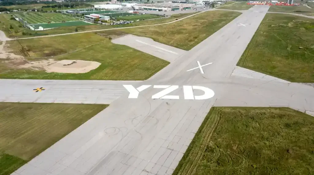 Former Downsview Airport runway redevelopment site in Toronto - Northcrest Developments/CNN