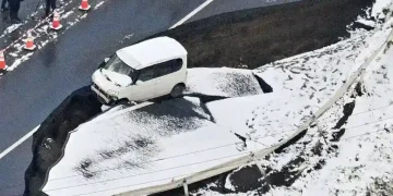 Japan earthquake response teams assess coastal damage - Kyodo News via AP