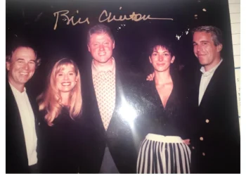 House Democrats release Epstein estate photos linked to powerful figures - House Oversight Committee via AP