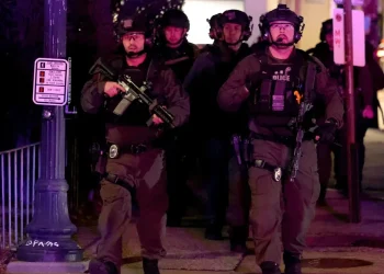 Police respond to shooting at Brown University campus - AP Photo/Mark Stockwell