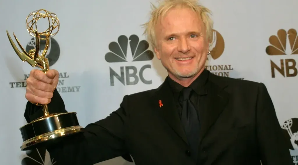 Anthony Geary as Luke Spencer on General Hospital set. - AP Photo/Tina Fineberg, File