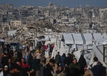 Damage in Gaza residential area after Israeli mortar incident - AP Photo/Jehad Alshrafi