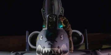 US military aircraft conduct strikes against Islamic State targets in Syria - U.S. Air Force/DVIDS via AP