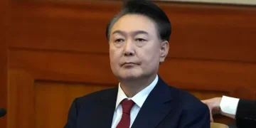 South Korea National Assembly voting on rebellion courts bill - AP Photo/Lee jin-man, Pool, file