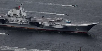 Japanese F-15 jet with radar active near Chinese aircraft carrier - AP Photo/Vincent Yu, File