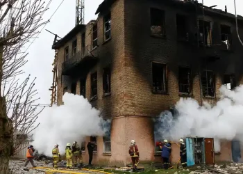 Large missile attack strikes multiple Ukraine cities overnight - Photo Reuters/SKY News