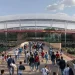 Rendered design of Brisbane Olympic stadium in Victoria Park - Cox Architecture/Hassell/CNN