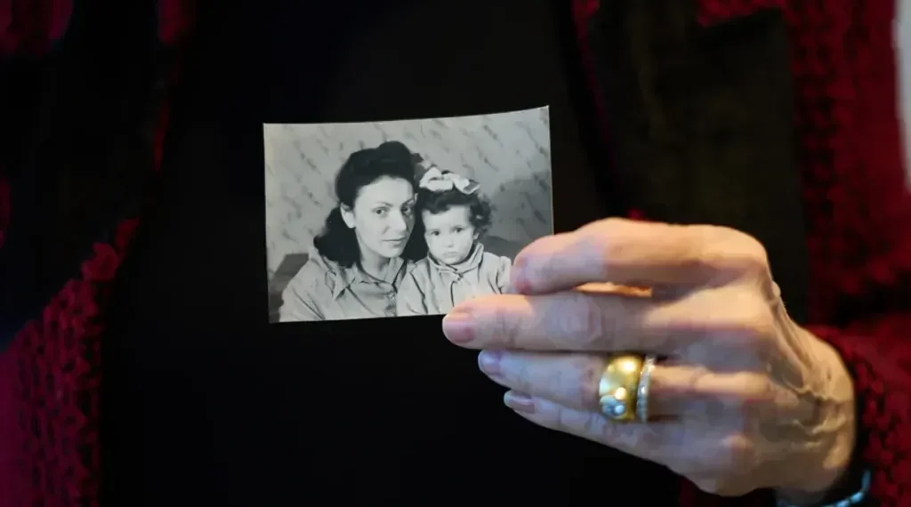 Holocaust survivor born in Bergen-Belsen concentration camp - AP Photo/Ariel Schalit
