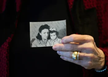 Holocaust survivor born in Bergen-Belsen concentration camp - AP Photo/Ariel Schalit