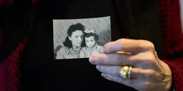 Holocaust survivor born in Bergen-Belsen concentration camp - AP Photo/Ariel Schalit