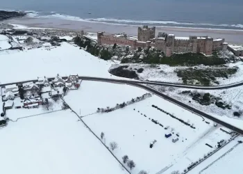 Emergency weather alert issued as storm hits southwest England - Owen Humphreys/PA via AP