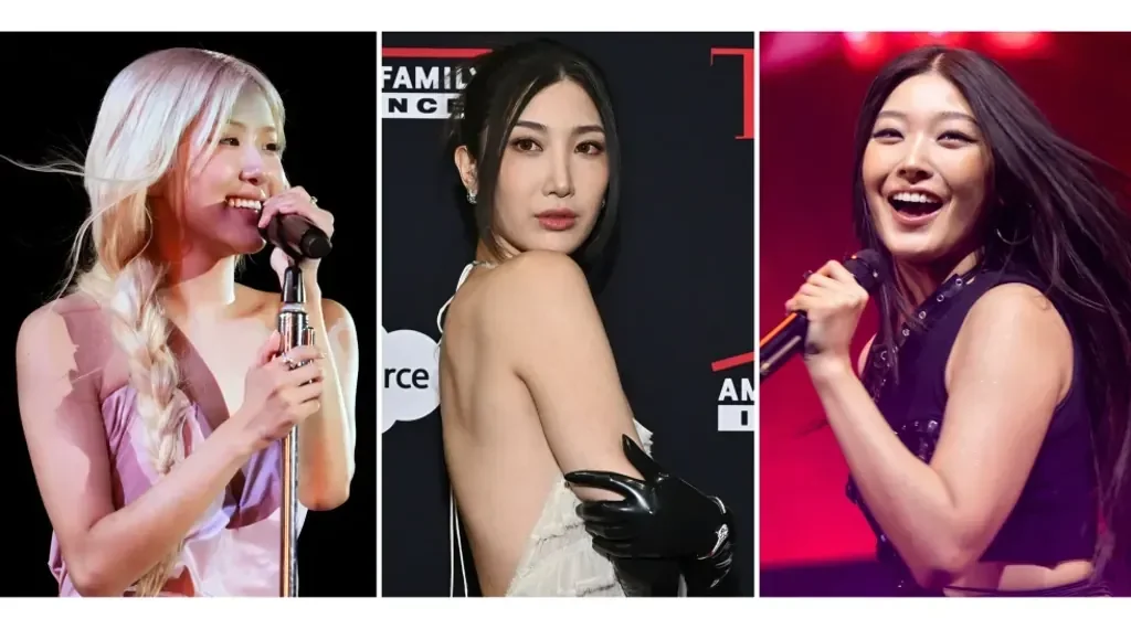 K-pop artists at Grammy Awards nominations announcement - AP Photo