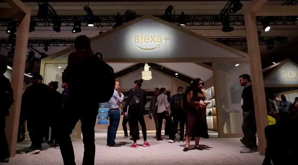 Amazon Alexa devices highlighting AI memory upgrade - Bridget Bennett/Bloomberg/Getty Images