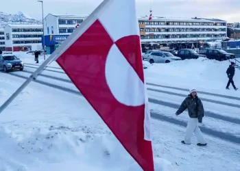 Greenland residents in Nuuk respond to Trump ownership comments - AP Photo/Evgeniy Maloletka