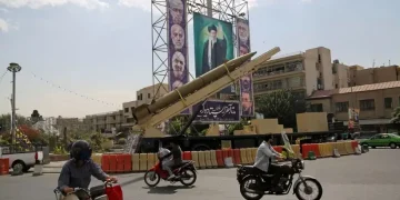 Iranian missiles and drones positioned near the Strait of Hormuz - Fatemeh Bahrami/Anadolu/Getty Images