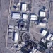 Satellite view of roofing over damaged Natanz nuclear facility buildings - Planet Labs PBC via AP