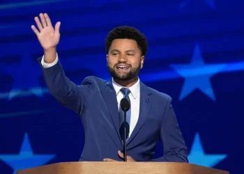 Florida Congressman Maxwell Frost at public event in Utah - AP Photo/J. Scott Applewhite, File