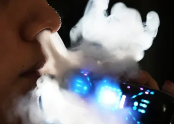 Confiscated electronic cigarettes displayed after Mexico vape enforcement raid - AP Photo/Marco Ugarte