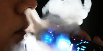 Confiscated electronic cigarettes displayed after Mexico vape enforcement raid - AP Photo/Marco Ugarte