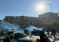 Protesters gather during Iran protests amid economic grievances - EPA/Shutterstock/CNN