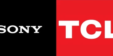 Sony and TCL logos representing home entertainment partnership - photo SONY/TCL