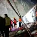 Wrecked high-speed train carriages after Spanish train collision - Guardia Civil via AP